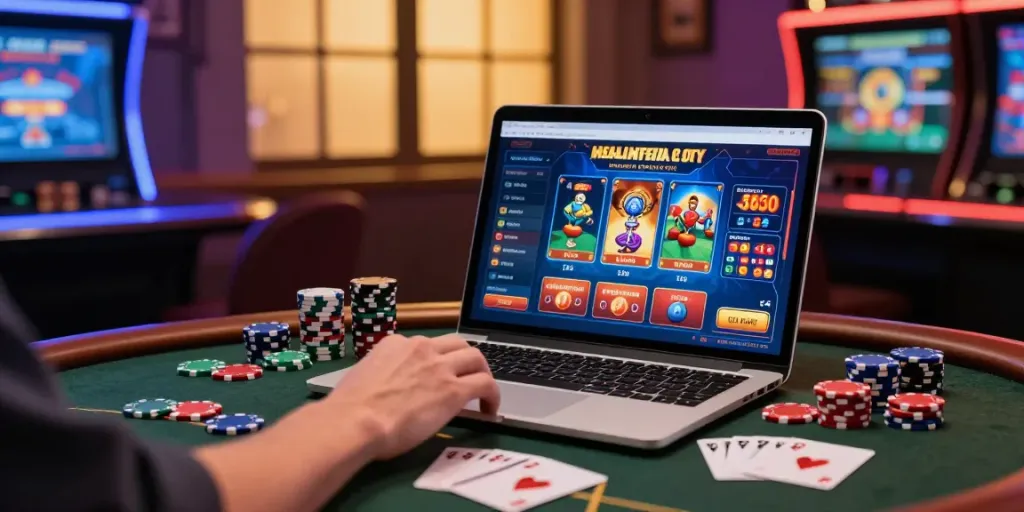 Dynamic online gaming experience at Trang chủ Nbet with vibrant visuals and engaging atmosphere.