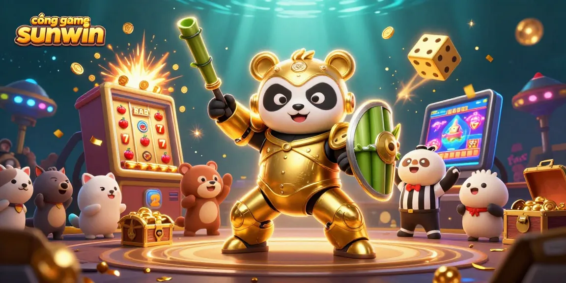 Experience the excitement of cổng game sunwin with our vibrant casino-themed illustration featuring jackpots and engaging characters!